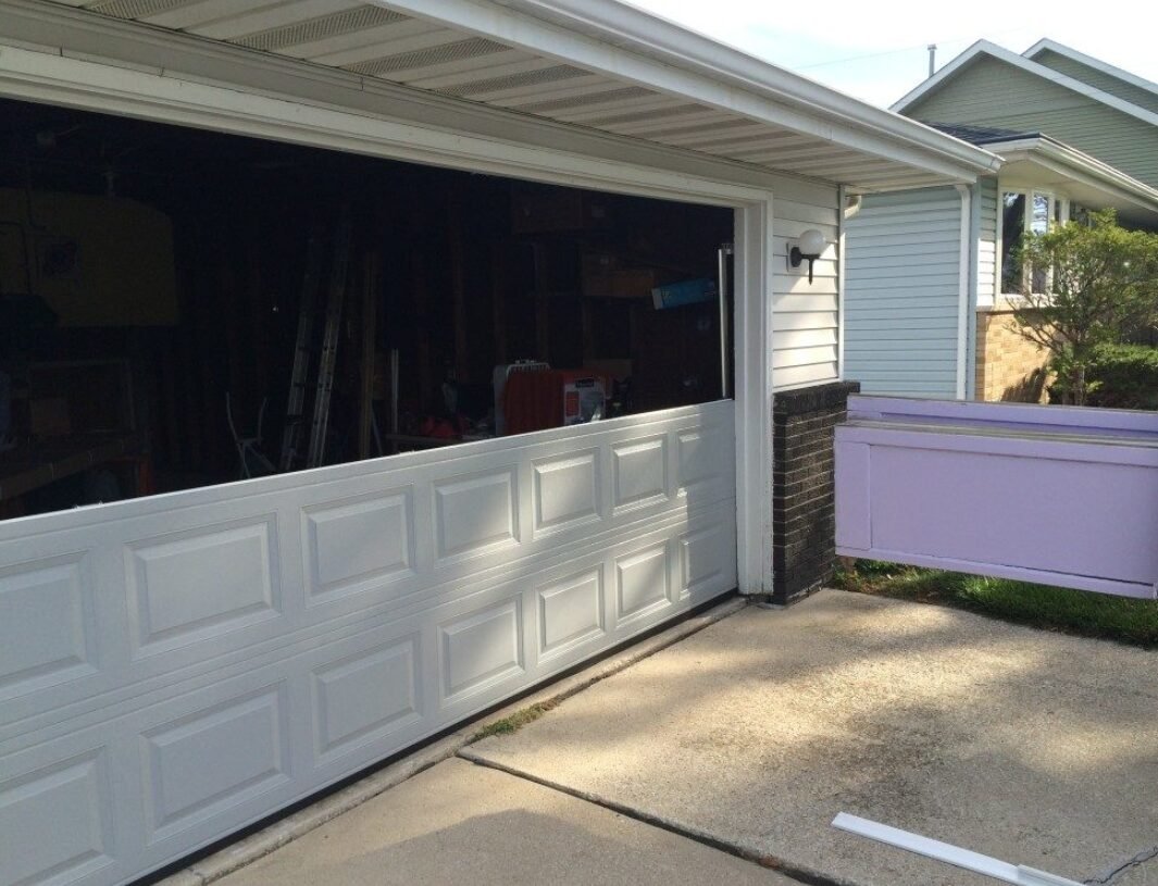 Residential Garage Door Panel Replacement